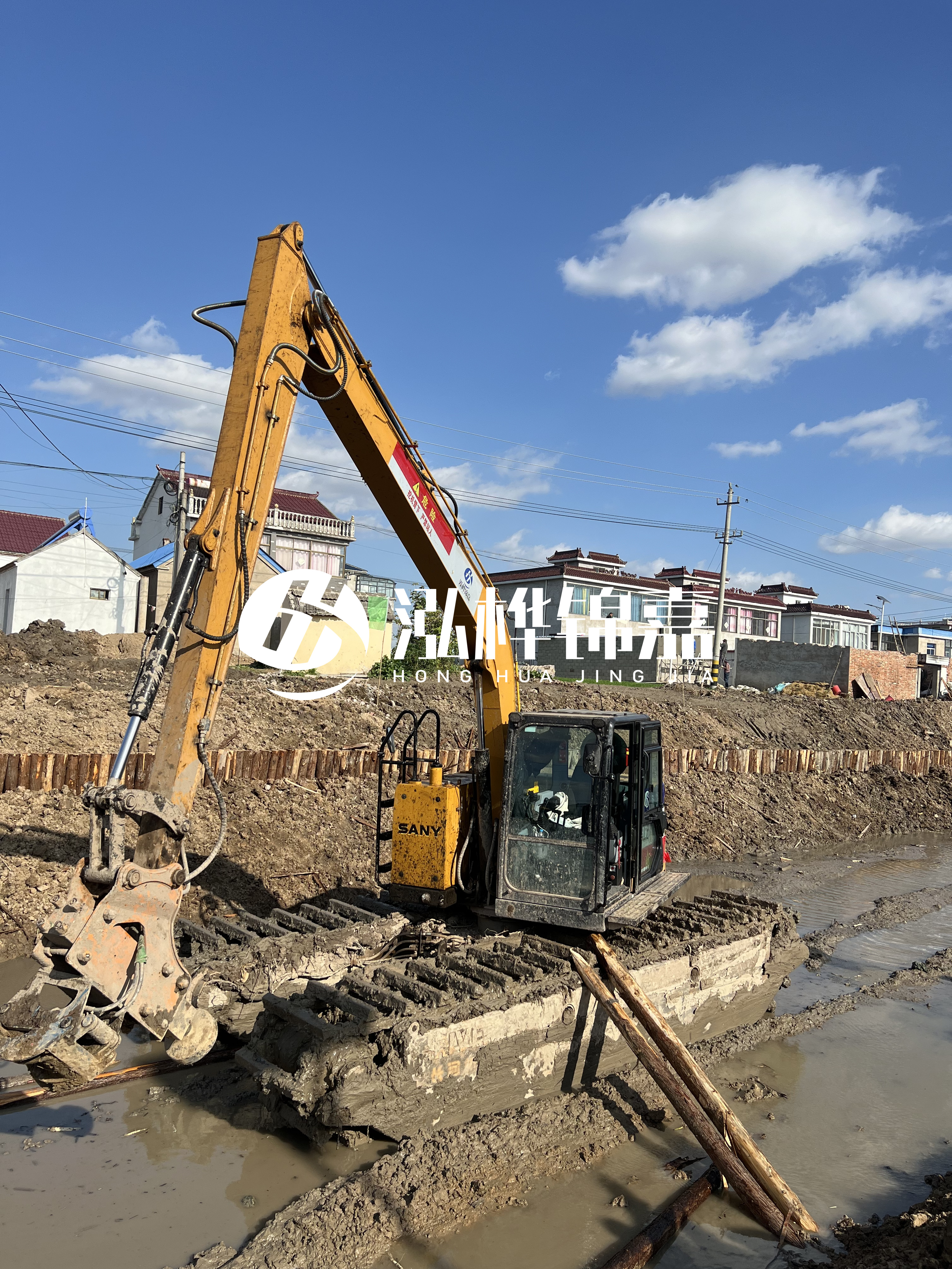 汕頭松木樁源頭廠家-河道護(hù)坡打樁對河岸保護(hù)有何作用？