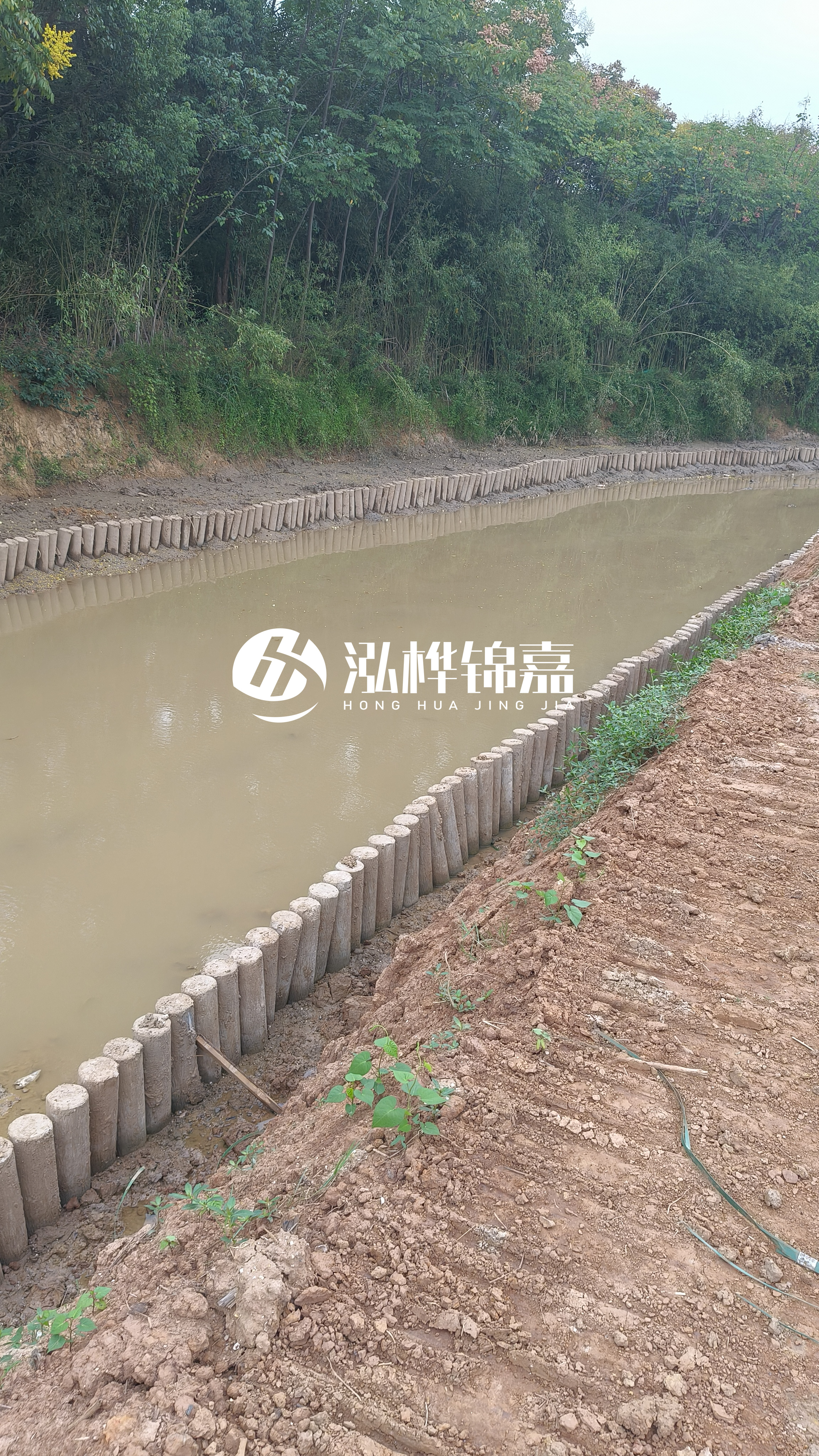 松木樁廠家泓樺錦嘉-圍堰松木樁耐不耐水泡？